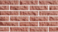 Фасадна плитка під цеглу LAND BRICK червона скеля