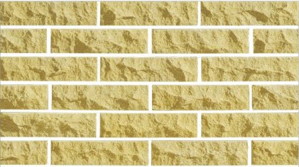 Фасадная плитка под кирпич LAND BRICK слоновая кость скала