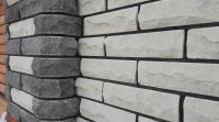 Цегла для паркану LAND BRICK скеля кутова та ложкова