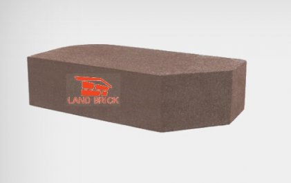 Цегла кутова гладка кутова коричнева LAND BRICK