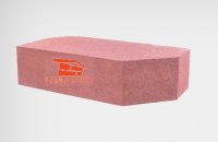 Кирпич угловой гладкий красный LAND BRICK
