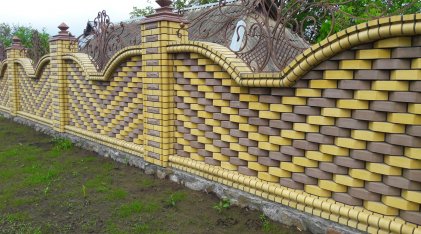 Облицювальна цегла для паркану LAND BRICK