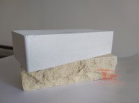 Облицовочный кирпич LAND BRICK гладкий белый