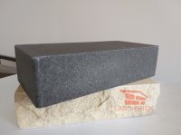 Облицовочный кирпич LAND BRICK гладкий серый