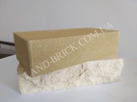 Облицовочный кирпич LAND BRICK гладкий желтый