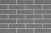 Облицовочный кирпич LAND BRICK колотый серый