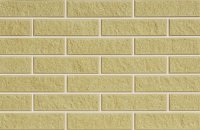 Облицовочный кирпич LAND BRICK колотый желтый