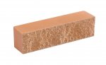 Облицовочный кирпич LAND BRICK половинка колотый персик