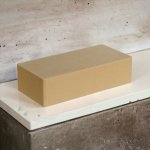 Облицовочный кирпич LAND BRICK желтый гладкий 250х120х65 мм