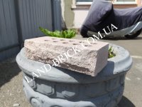 Рваный кирпич LAND BRICK пустотелый коричневый