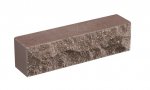 Рваный кирпич скала половинка LAND BRICK коричневый