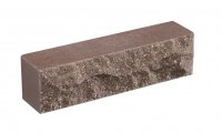 Рваный кирпич скала половинка LAND BRICK коричневый