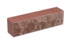 Рваный кирпич скала половинка LAND BRICK красный