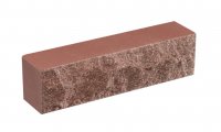 Рваный кирпич скала половинка LAND BRICK красный