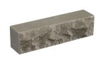 Рваный кирпич скала половинка LAND BRICK серый