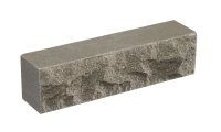 Рваный кирпич скала половинка LAND BRICK серый